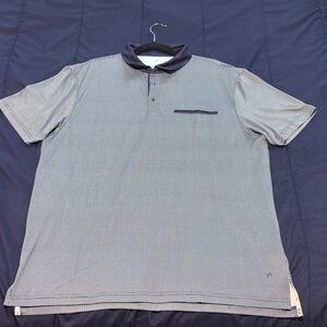 Head Navy and White Polo Shirt XXL